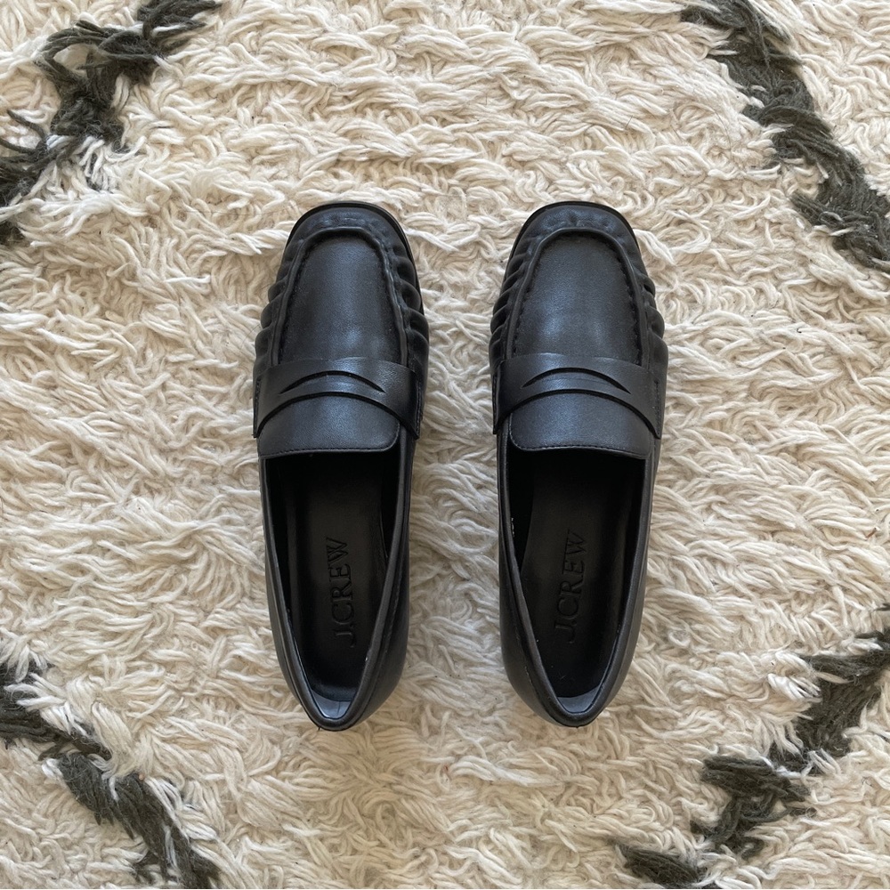J. Crew Maison Ruched Loafers